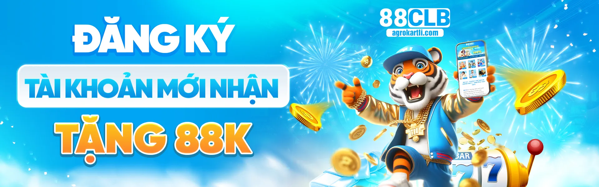 đăng ký tài khoản mới 88clb tặng 88k